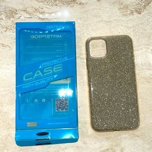 COPY - iPhone 11 Pro - Gold Glitter Phone Case